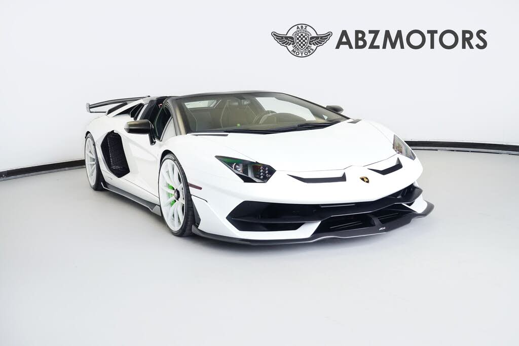 2021 Lamborghini Aventador SVJ Roadster