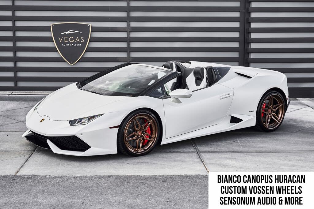 2017 Lamborghini Huracan LP 610-4 Spyder