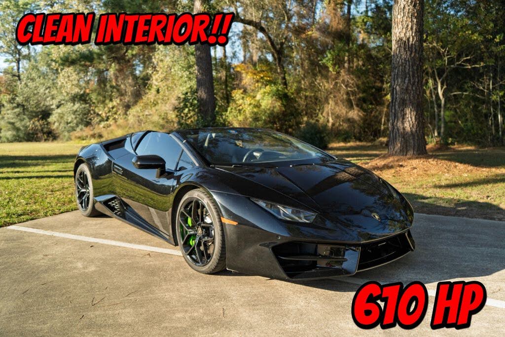 2017 Lamborghini Huracán LP 580-2 Spyder