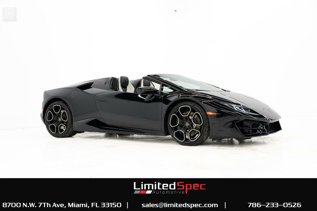 2018 Lamborghini Huracán LP 610-4 Spyder