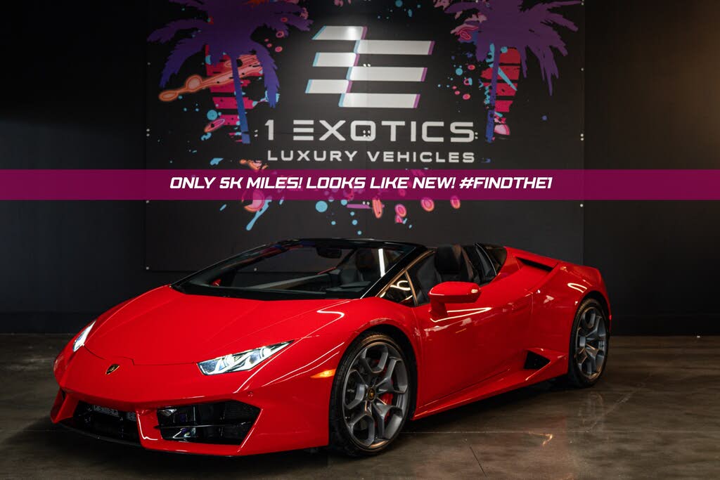 2019 Lamborghini Huracán LP 610-4 Spyder