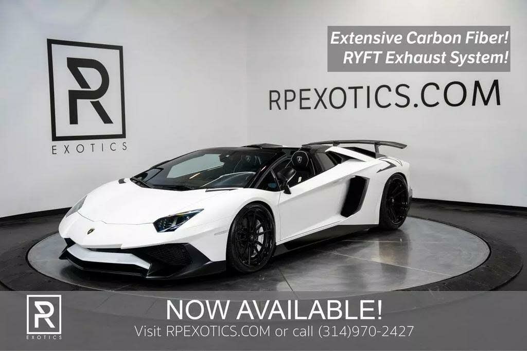 2016 Lamborghini Aventador LP 750-4 SV Roadster