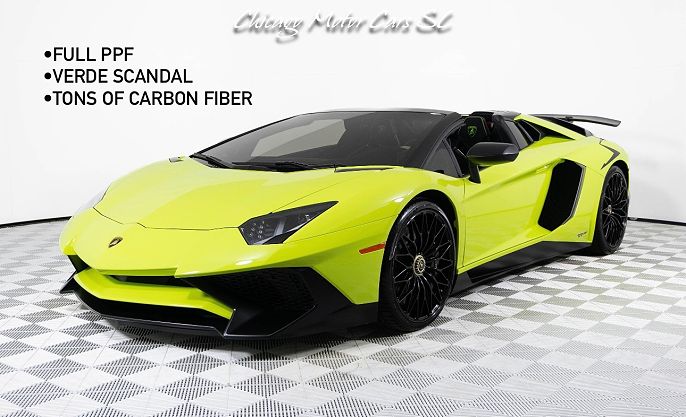 2016 Lamborghini Aventador LP 750-4 SV Roadster