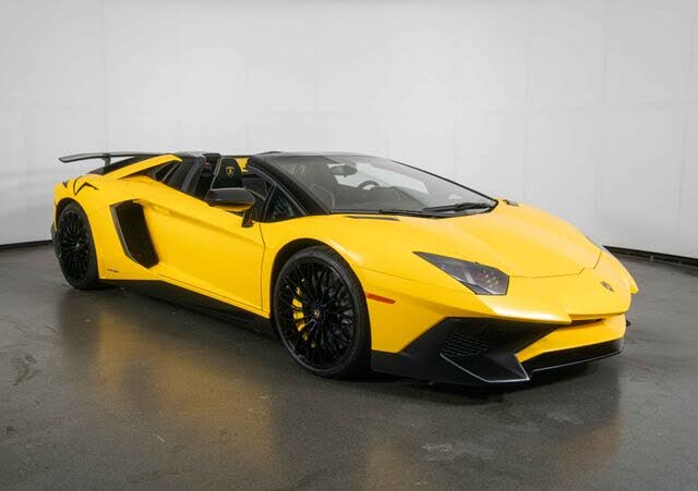 2016 Lamborghini Aventador LP 750-4 SV Roadster