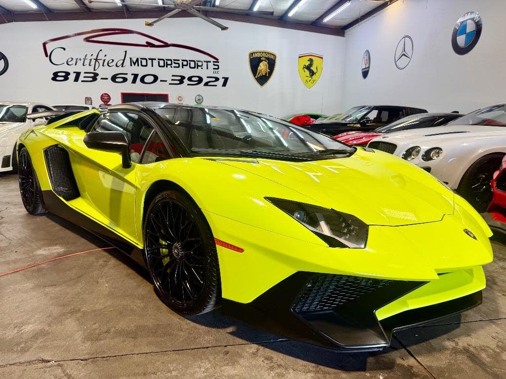 2016 Lamborghini Aventador LP 750-4 SV Roadster