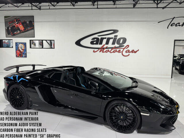 2017 Lamborghini Aventador LP 750-4 Superveloce Roadster